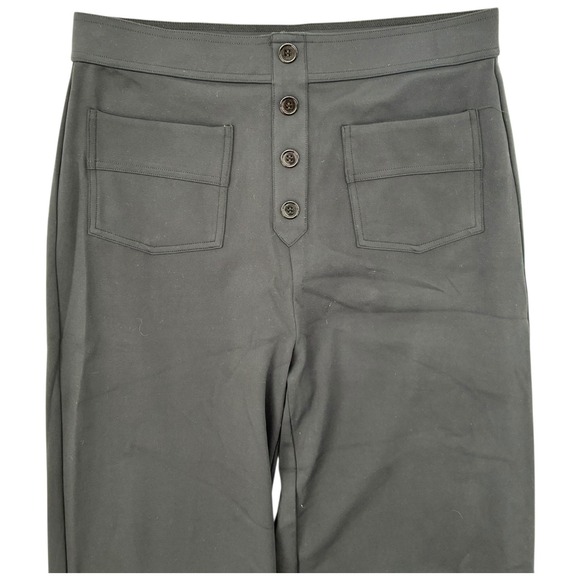 HALARA Button Fly High Waisted Wide Leg Pants Womens L - Picture 4 of 6